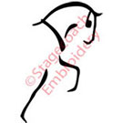 Vector Horse Art Harness Draft Logo