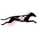 Racing Greyhound Dogs Logo