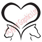 Veterinary Dog Cat Heart Logo